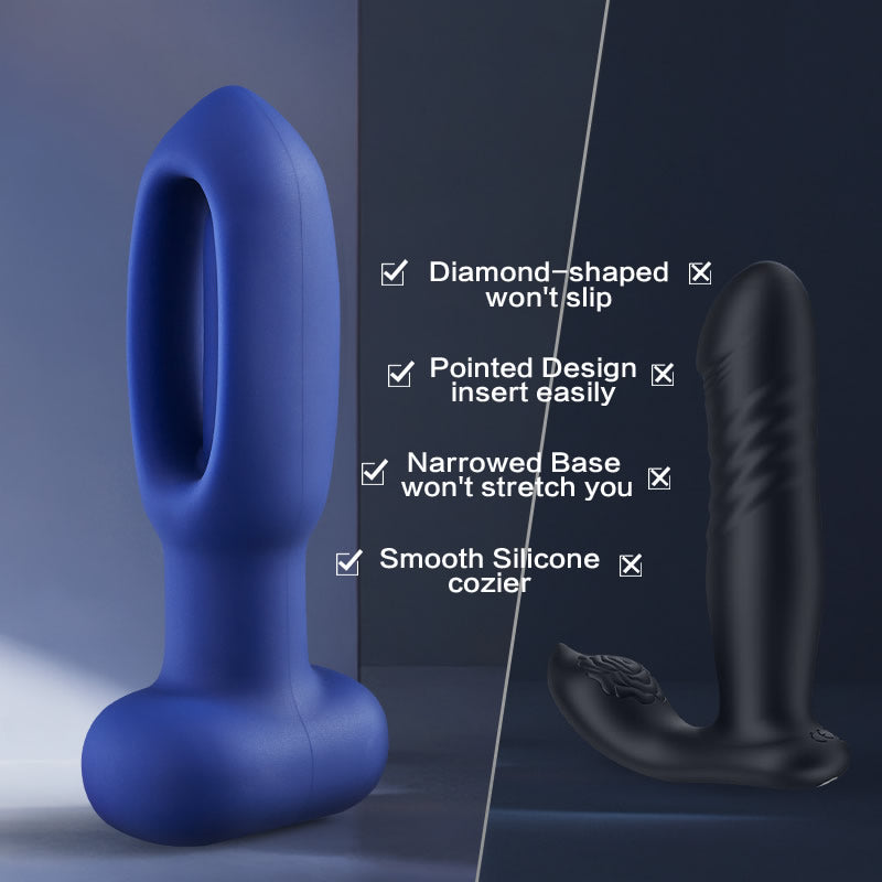 Ryza - Tapping Vibrating Anal Therapy Toy