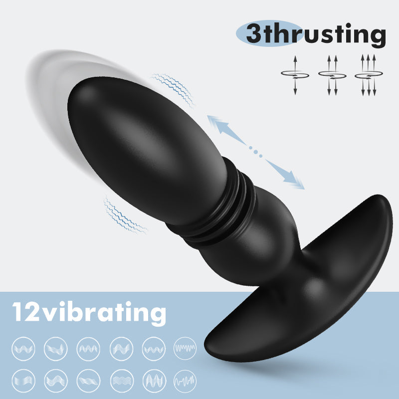 Thrusting Vibrating Prostate Massager