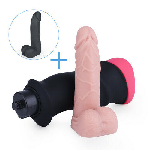 LECO 2 Speed 1.77 Inch Thrusting Realistic Dildo