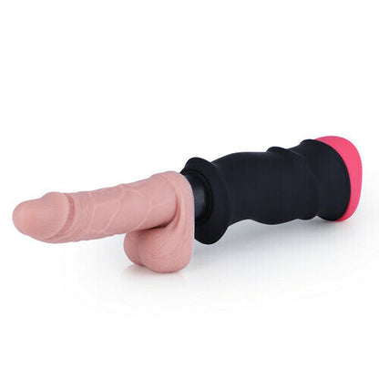 LECO 2 Speed 1.77 Inch Thrusting Realistic Dildo