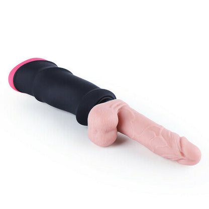 LECO 2 Speed 1.77 Inch Thrusting Realistic Dildo