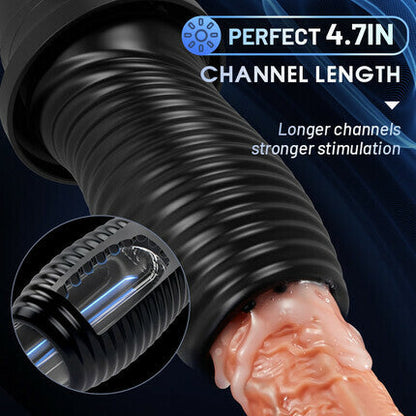 360¡ã  Wrapped 7 Rotating Vibrating Handheld Electric Masturbator