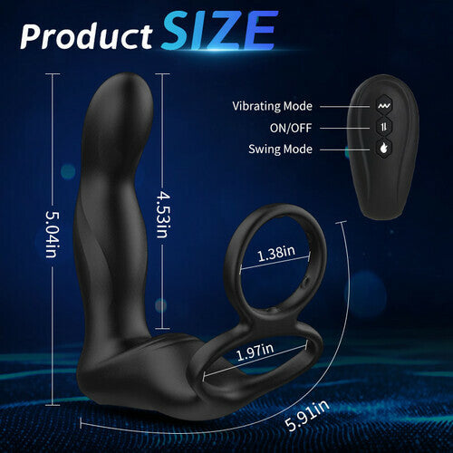 Finger-like Wiggle Swing Prostate Massager