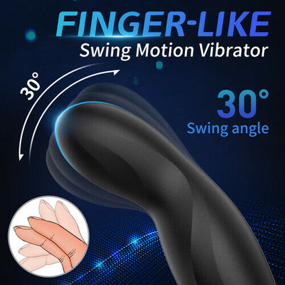 Finger-like Wiggle Swing Prostate Massager