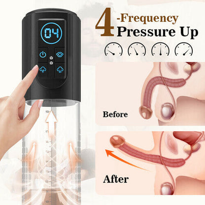 3-in-1 Design 3 Vacuum Suction Automatic Suction Penis Pump