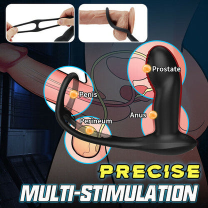 Vibrating Wiggling Prostate Massager