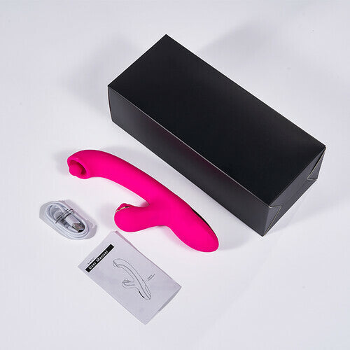 G spot Vibrator with Dual-Ball Clit 7 Vibrating Tapping & 10 Rotating Stimulator