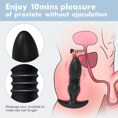 Thrusting Vibrating Prostate Massager