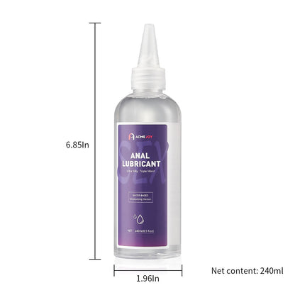 Free 8.5oz Ultra-thick Triple Moist Water-based Lubricant