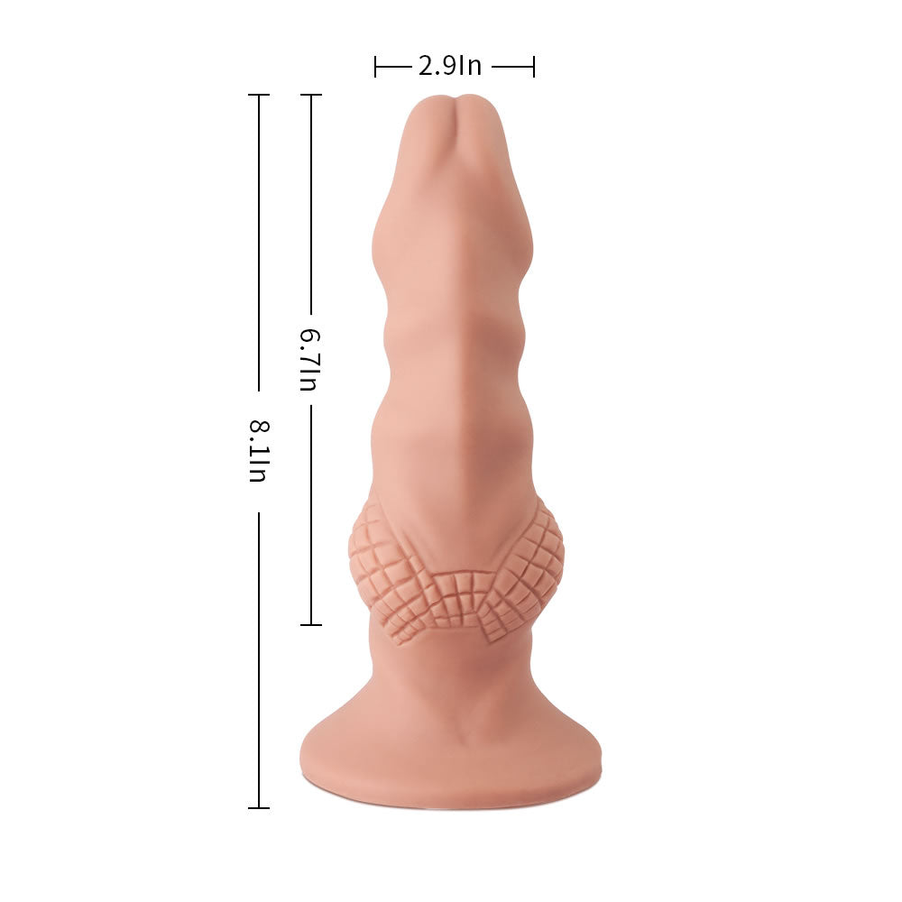 8.1-Inch Suction Base Dildo