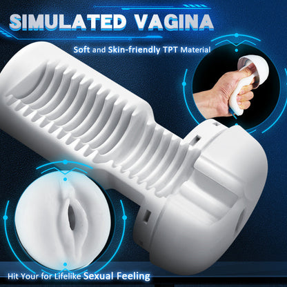 Telescopic Voice Masturbation Cup