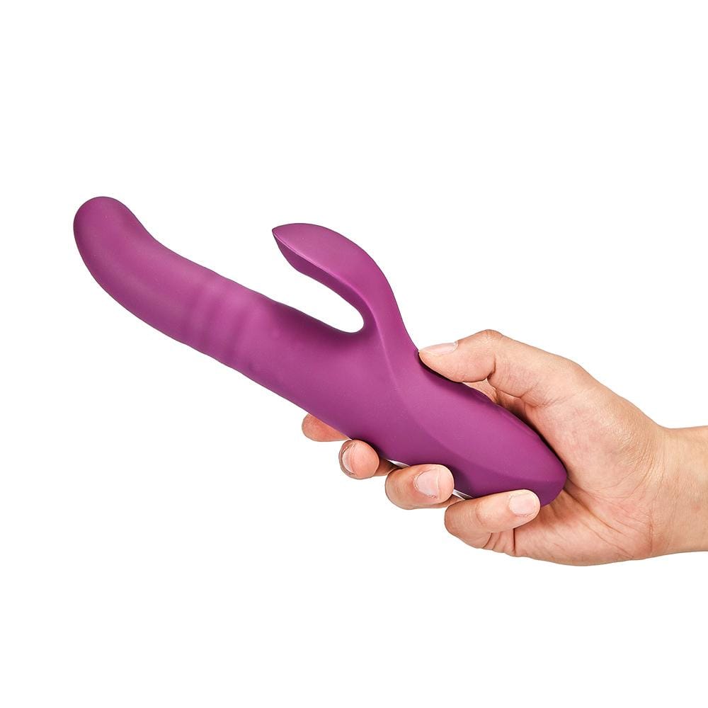 2-Motor Purple Telescopic Bead Vibrator