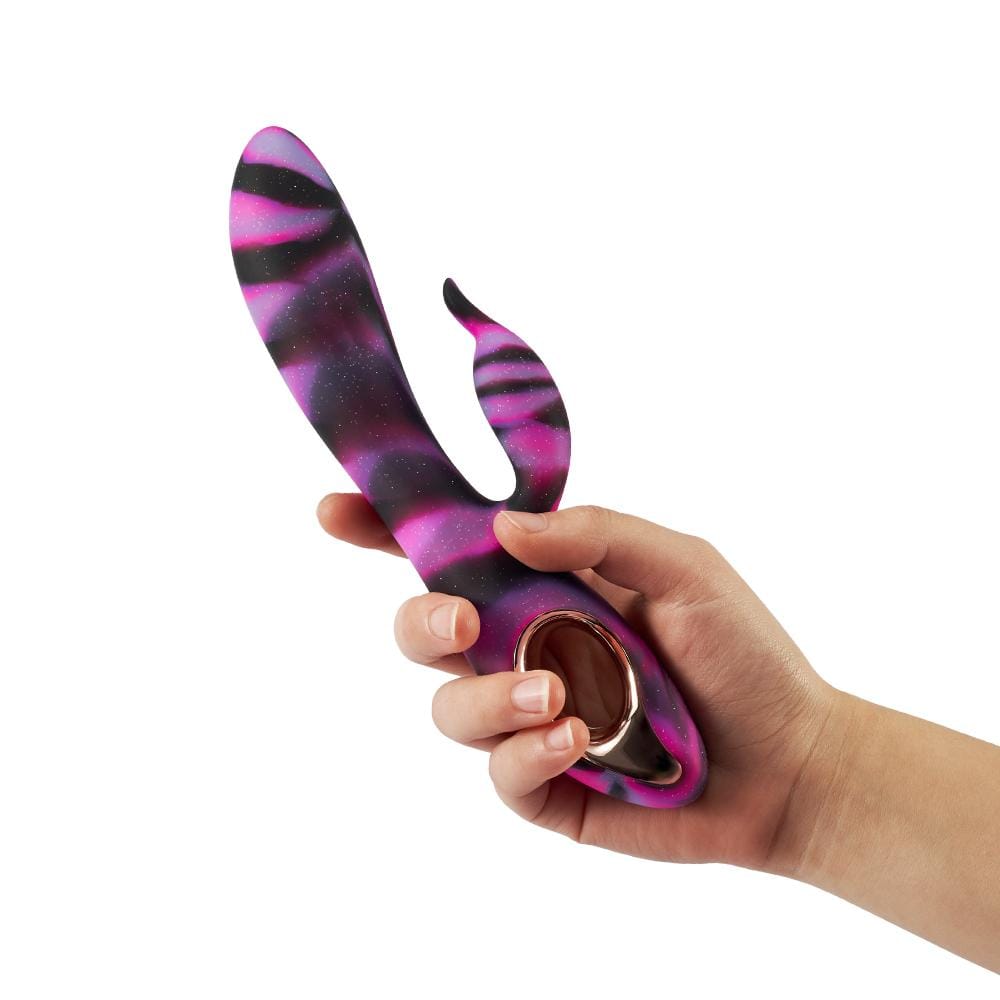 Aurora - Rabbit Vibrator with O Ring Handle