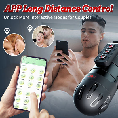 Flash - Vibrating APP Control Masturbation Cup