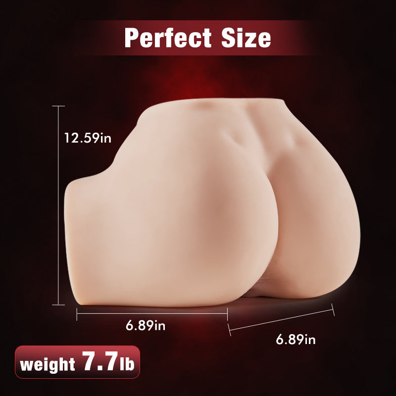 7.7lbs Lifelike Plump Hips Masturbator